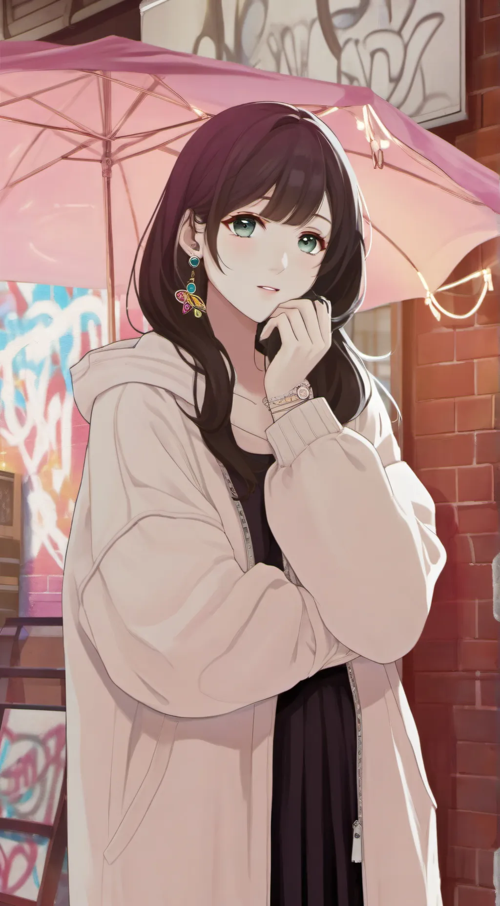 ai character: Lyra background