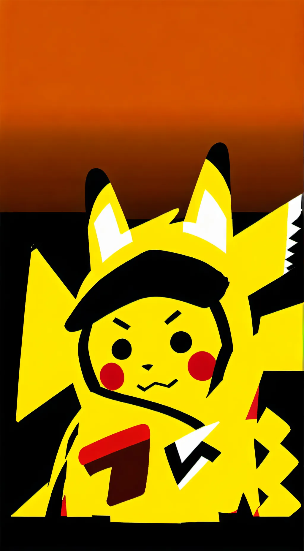 ai character: Pikachu background