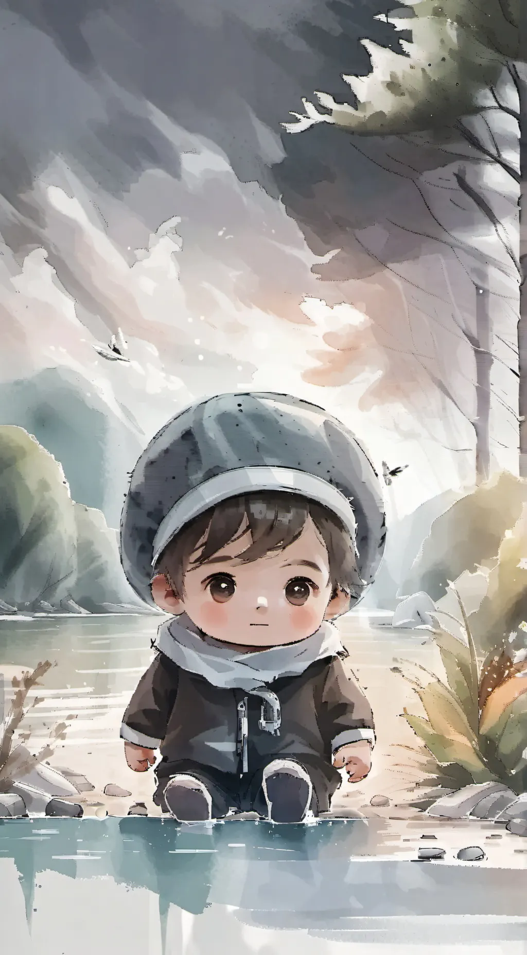 ai character: дима background