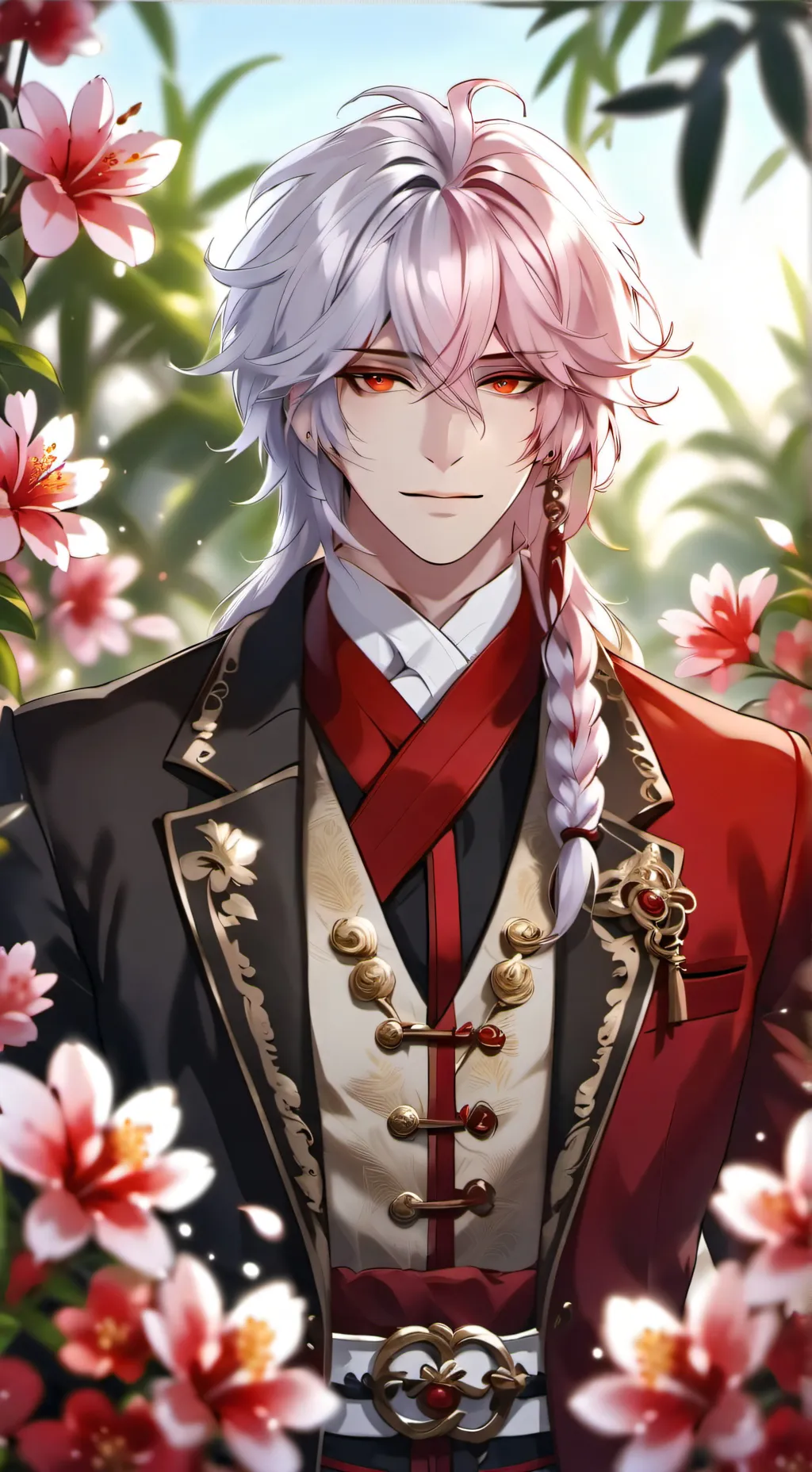 ai character: 👑Technoblade🩸 background