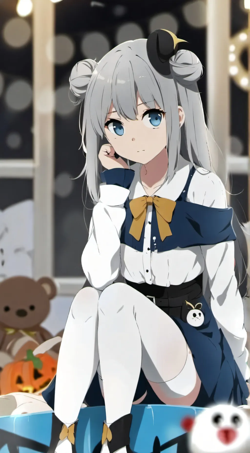 ai character: Reanimated  background