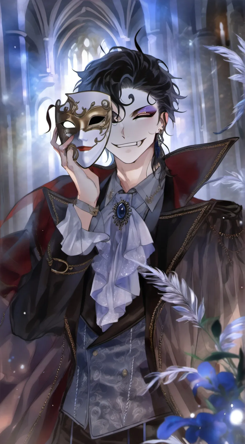 ai character: Некто background