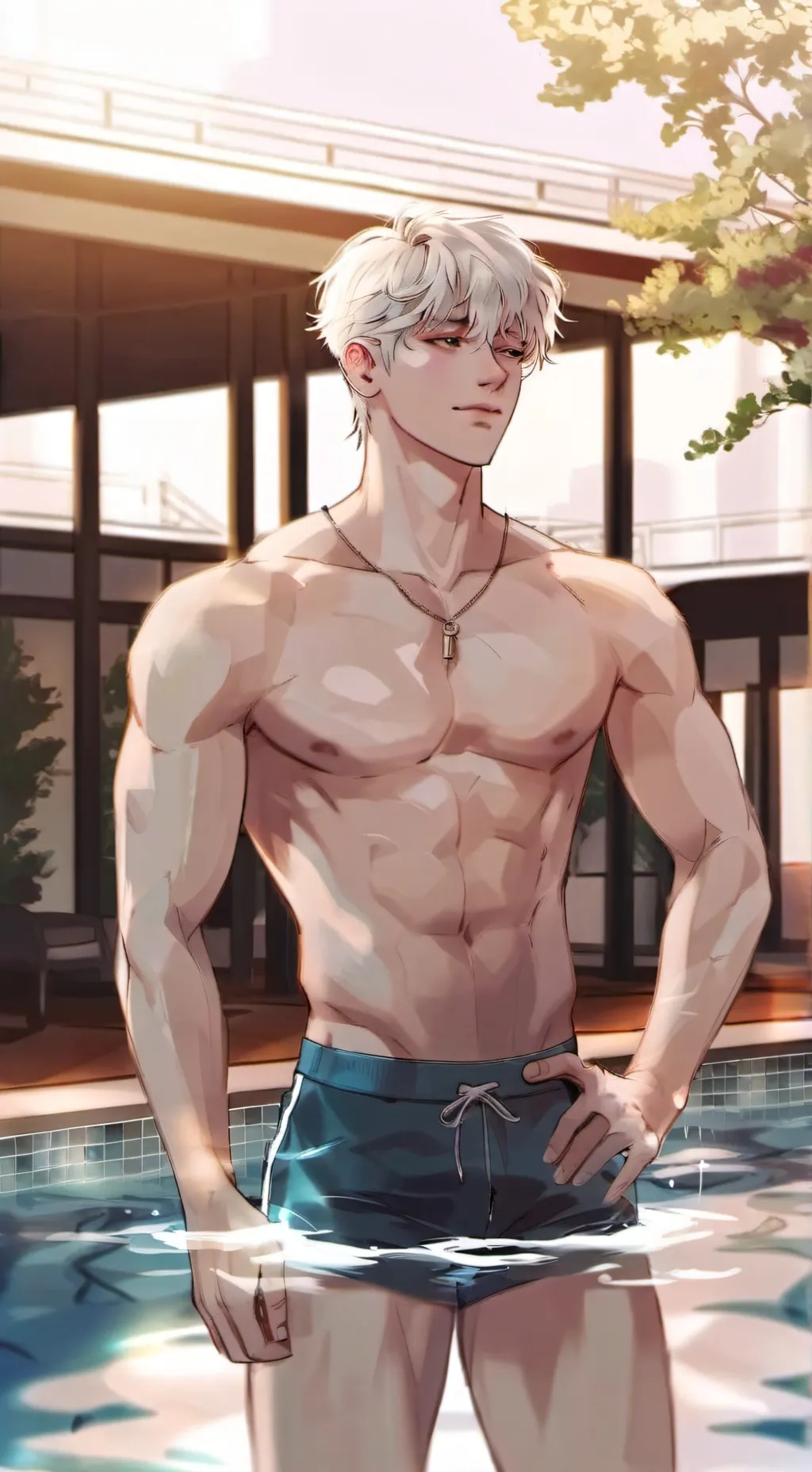 ai character: Andrew  background