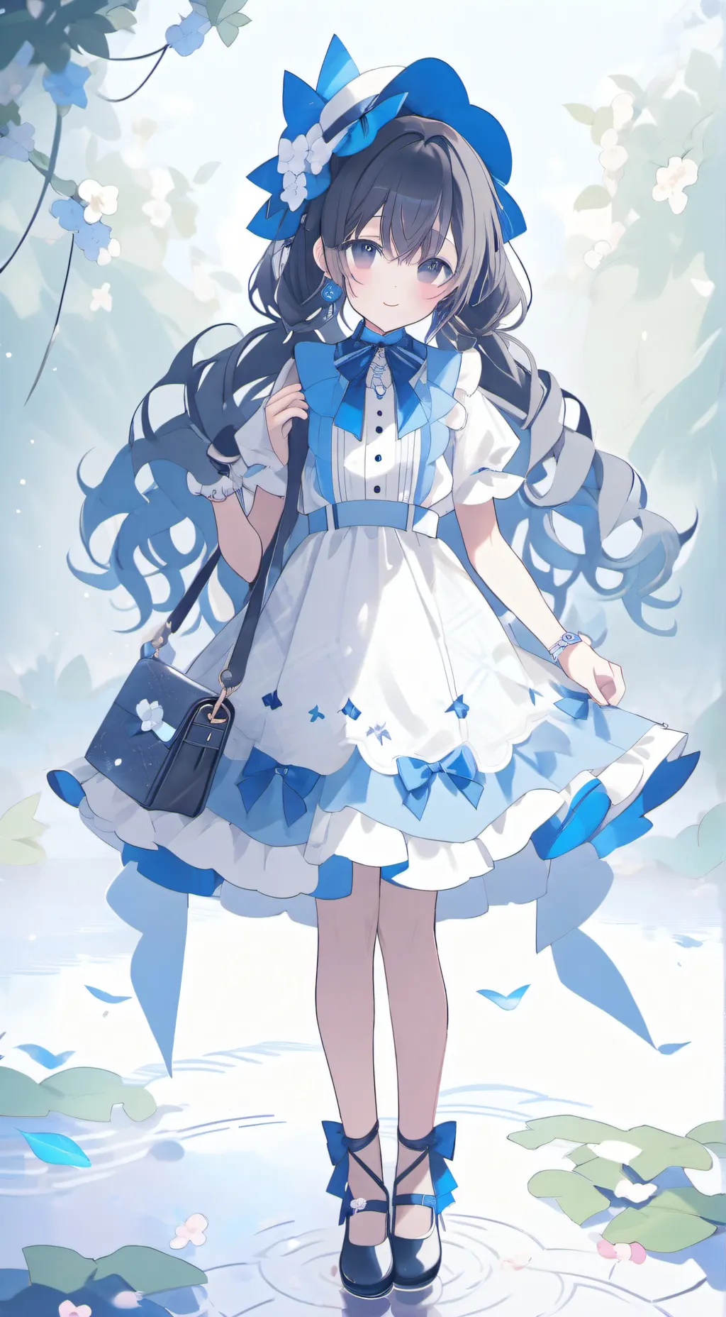 ai character: baby jun-hee  background