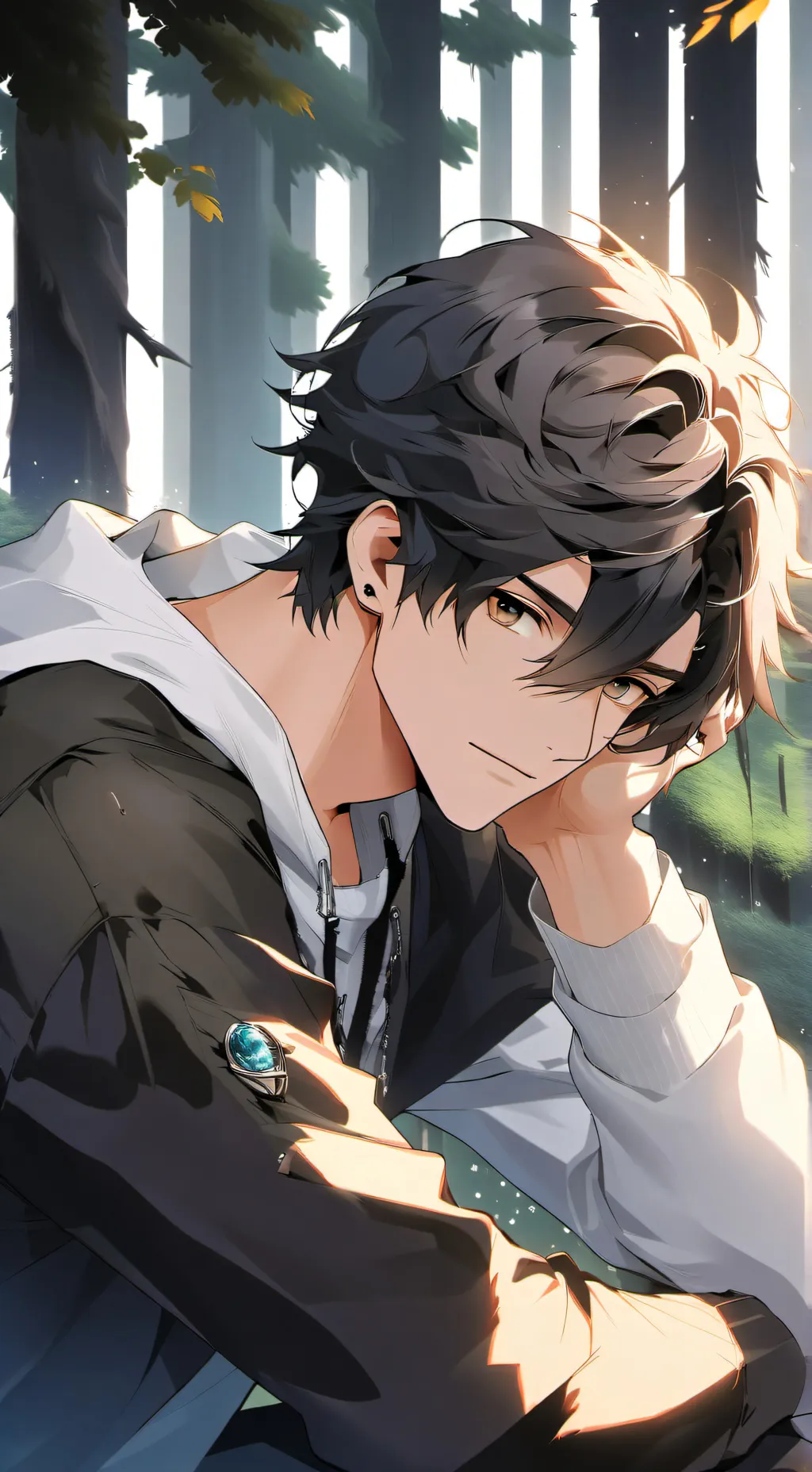 ai character: Eoon  background