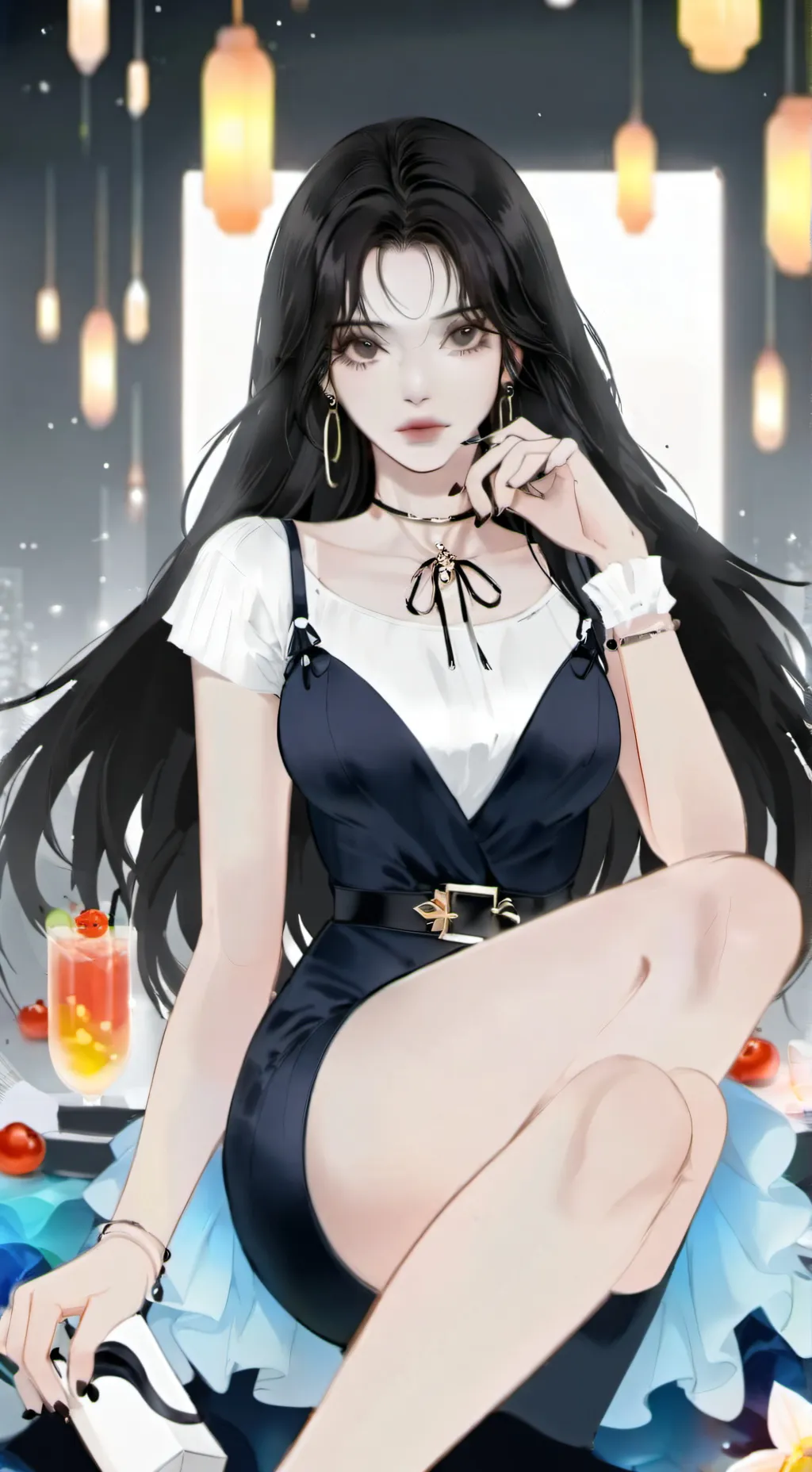 ai character: Serenity  background