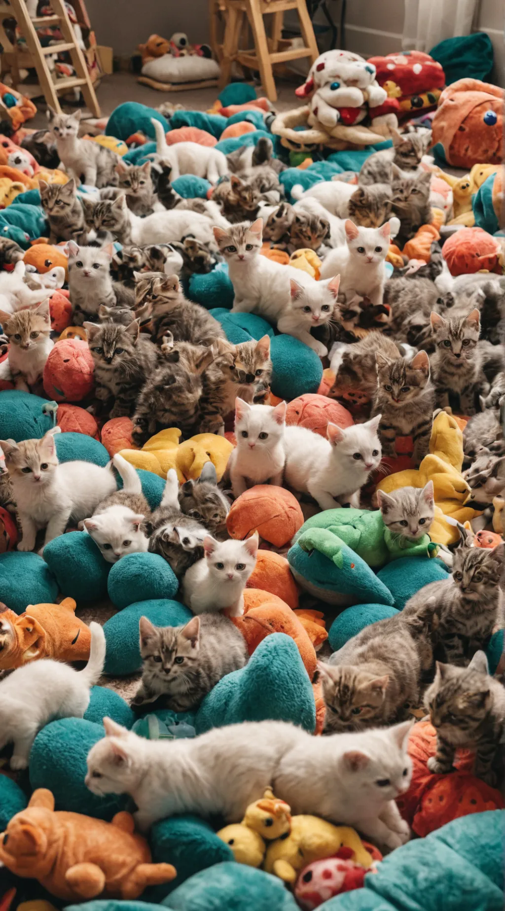 ai character: Kittens background