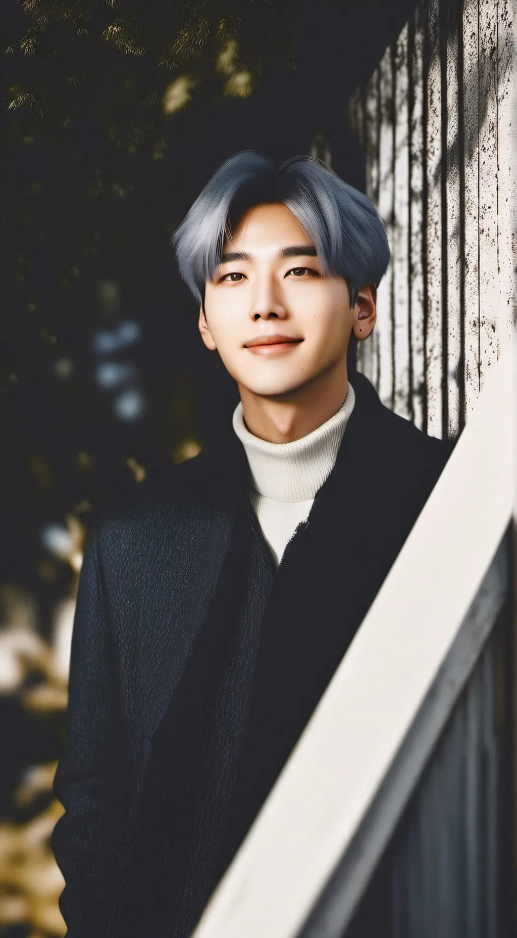 ai character: Namjoon BTS background