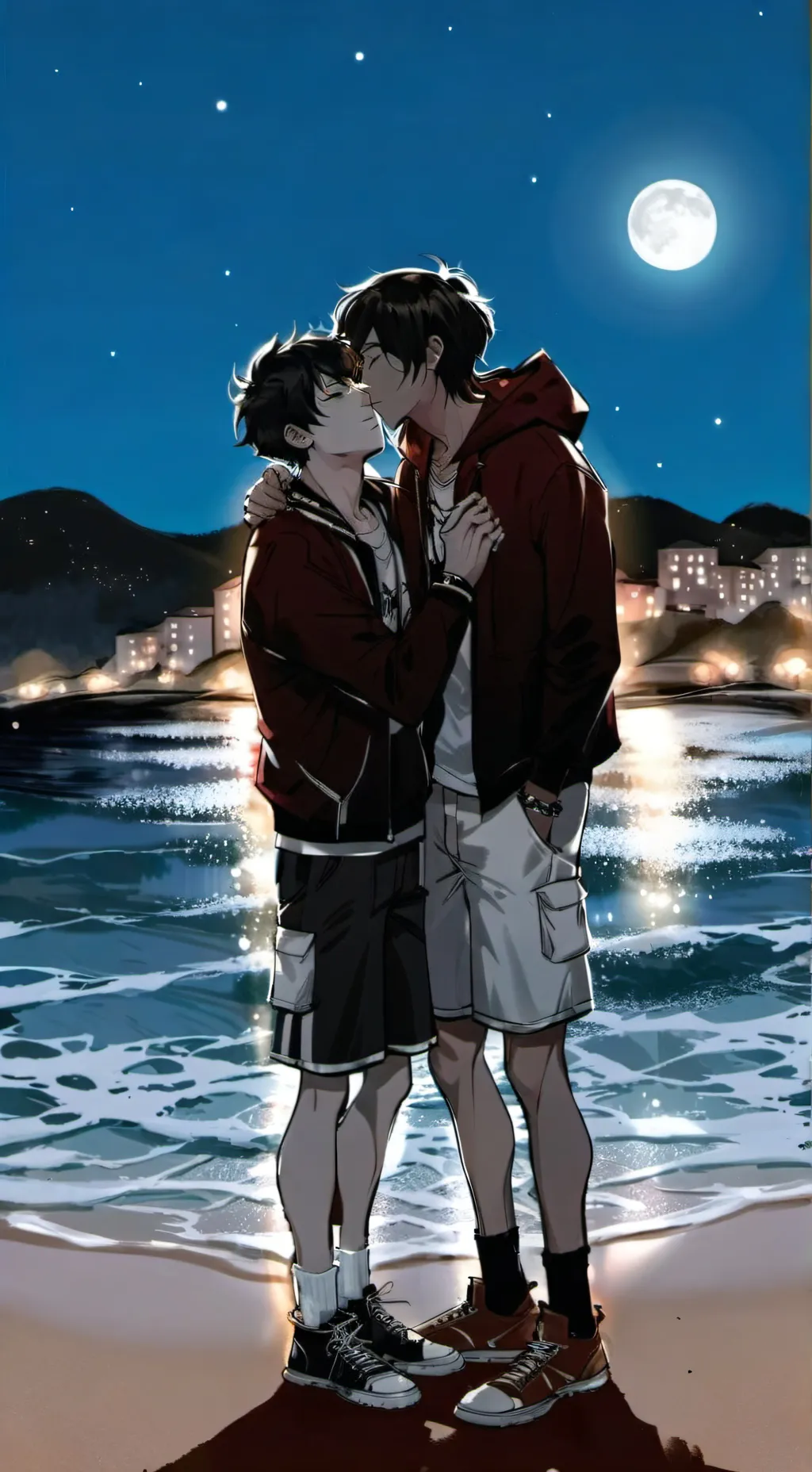ai character: 🥰 Ian and Mikey 🥰 background