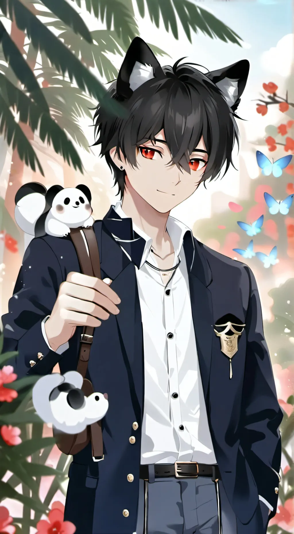ai character: Kittys curse background