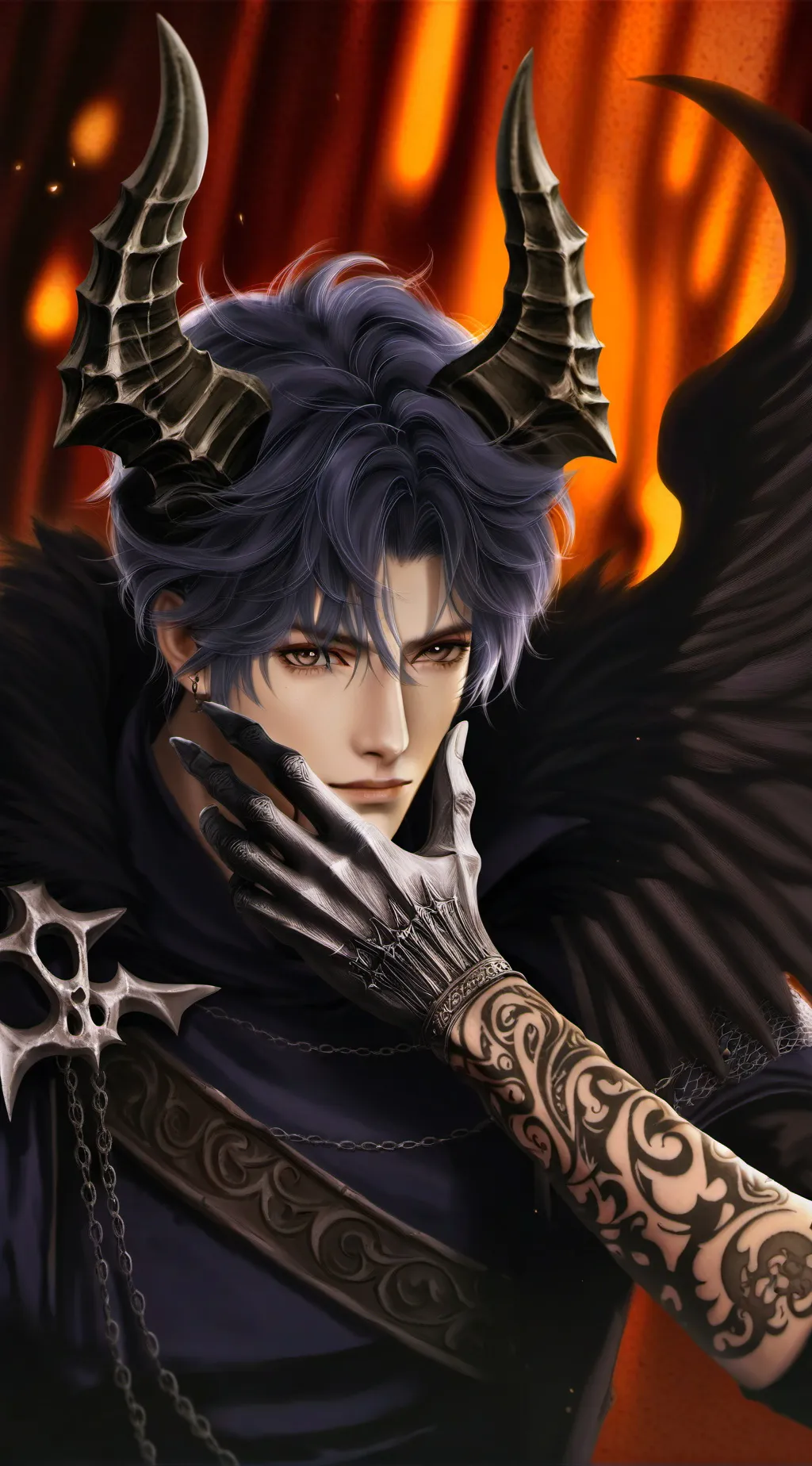 ai character: Evan background