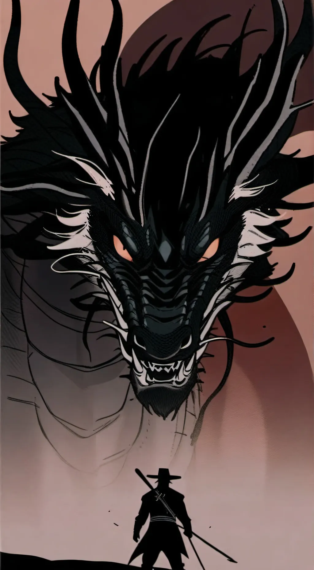 ai character: dragon background