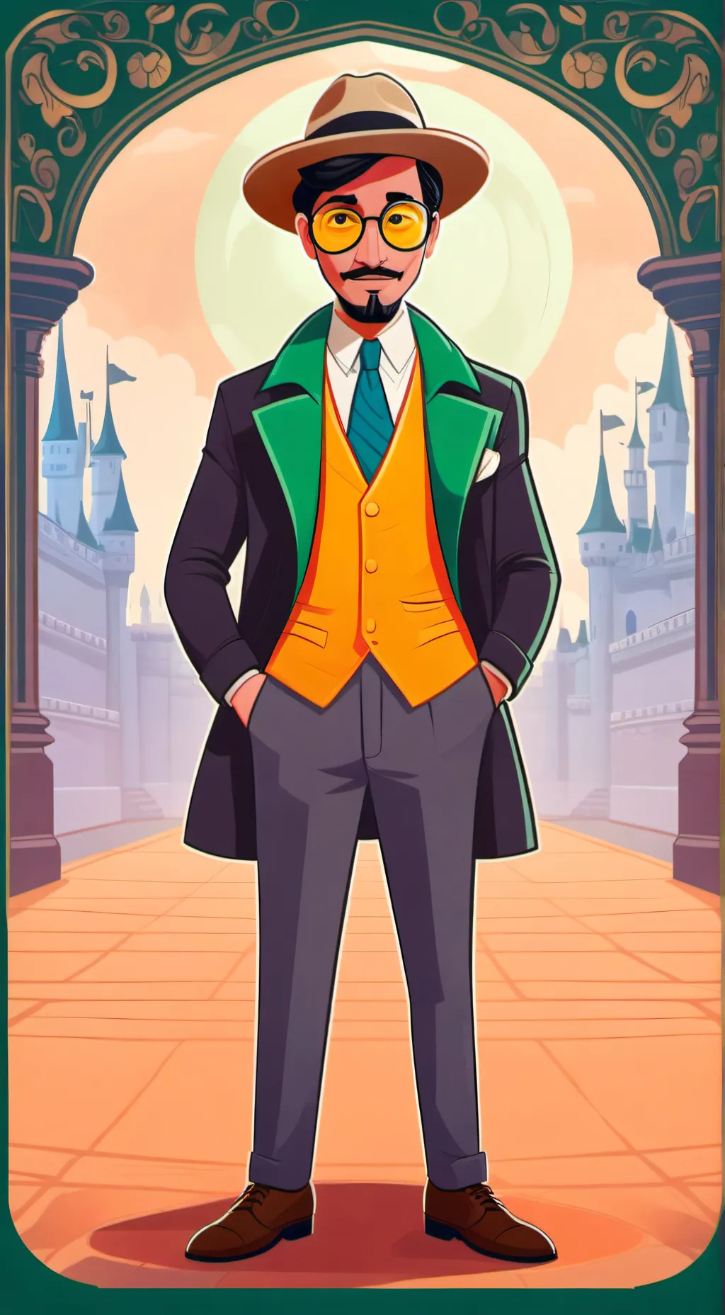 ai character: Moisés III background