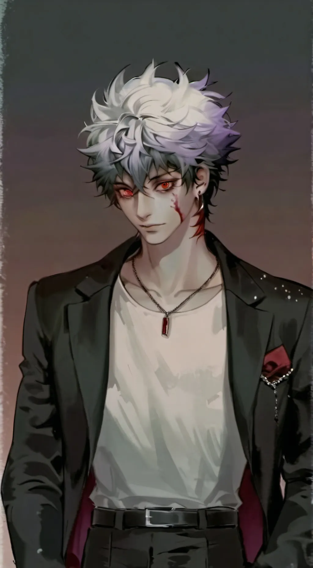 ai character: Dabi Todoroki  background