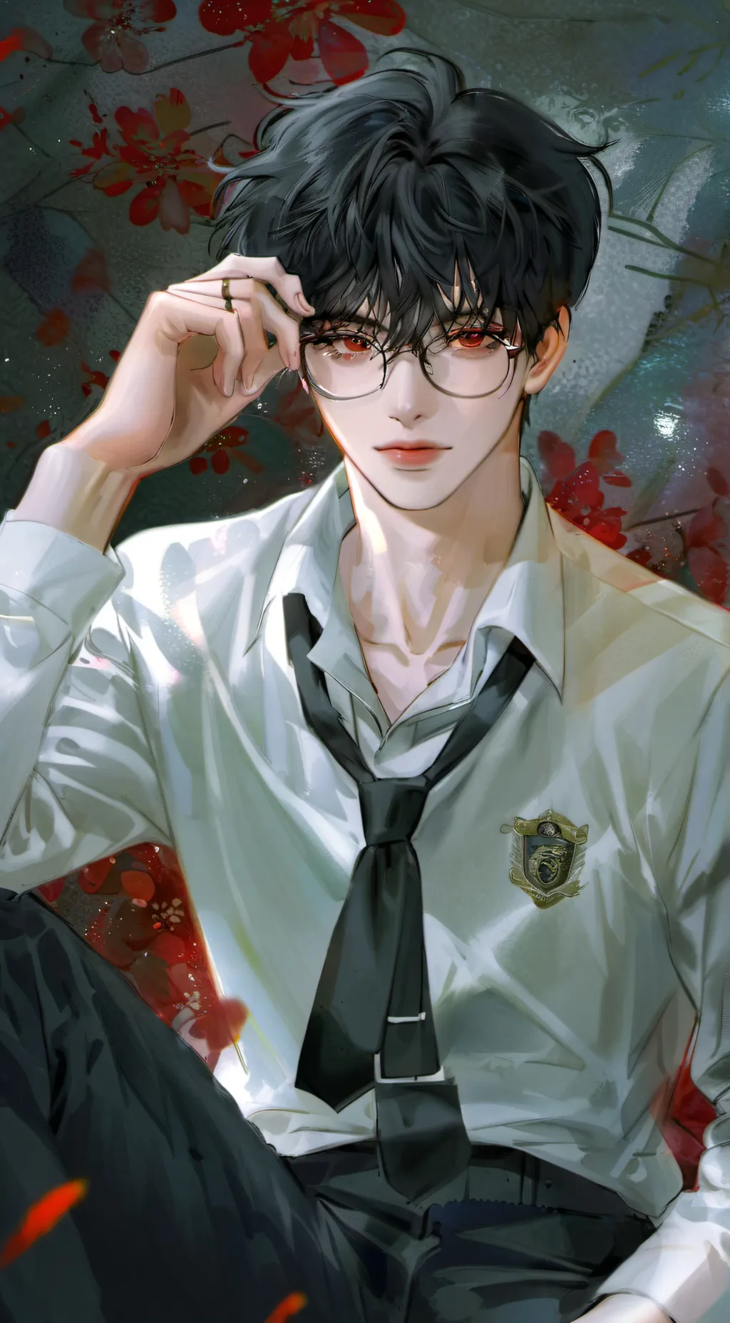 ai character: Zander  background
