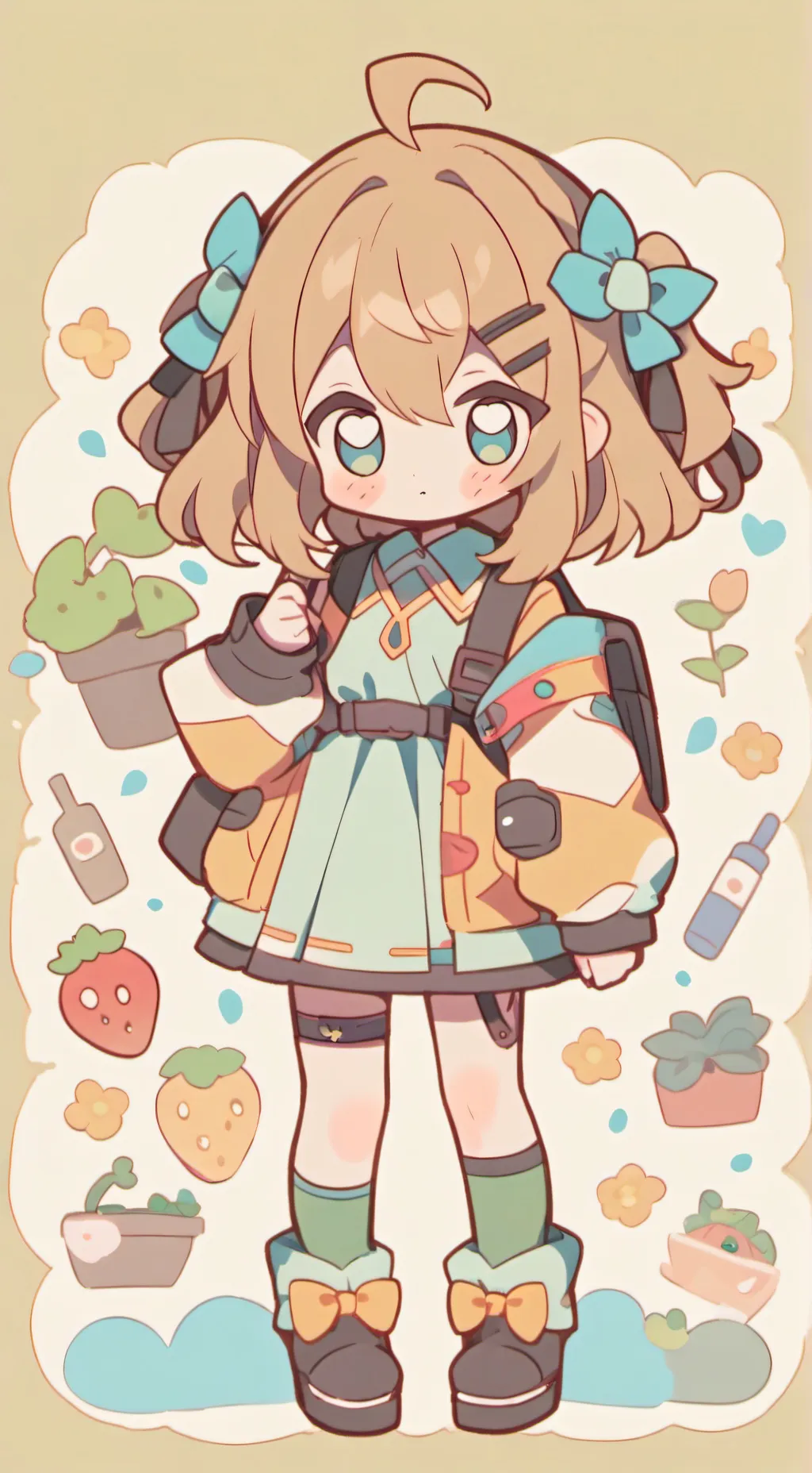 ai character: Noob Farts😂😂 background