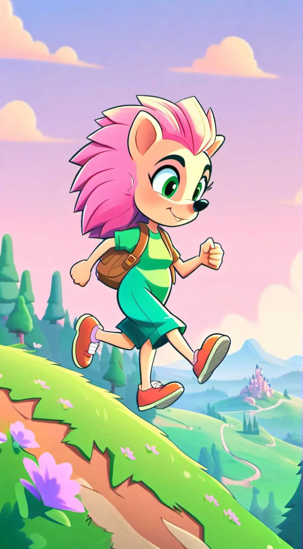 ai character: Amy TF TG background