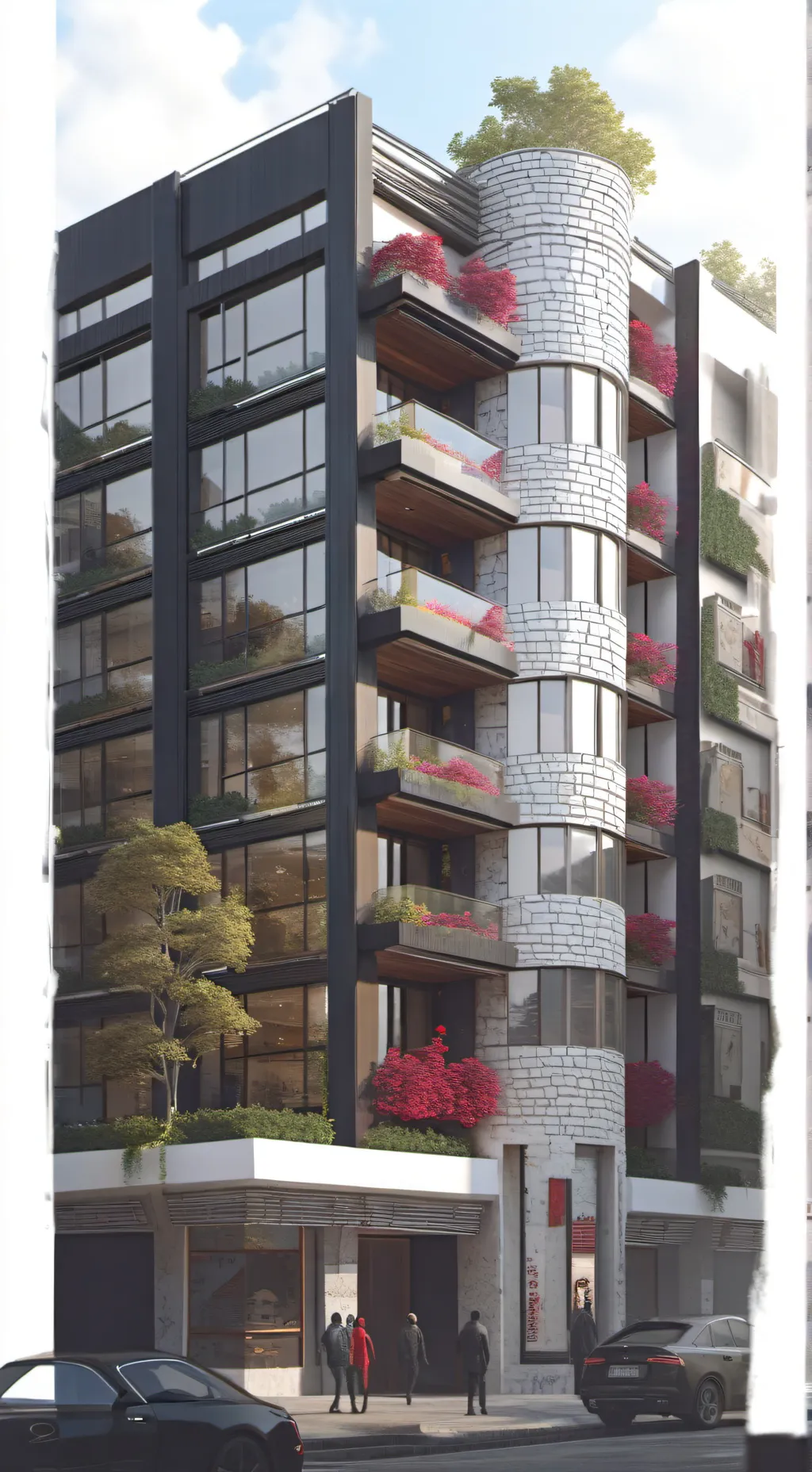 ai character: школа background