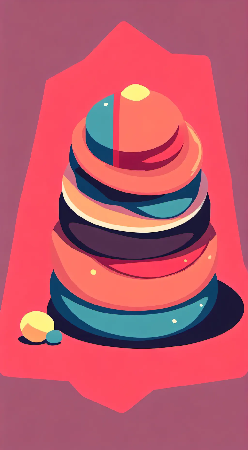 ai character: playdough background