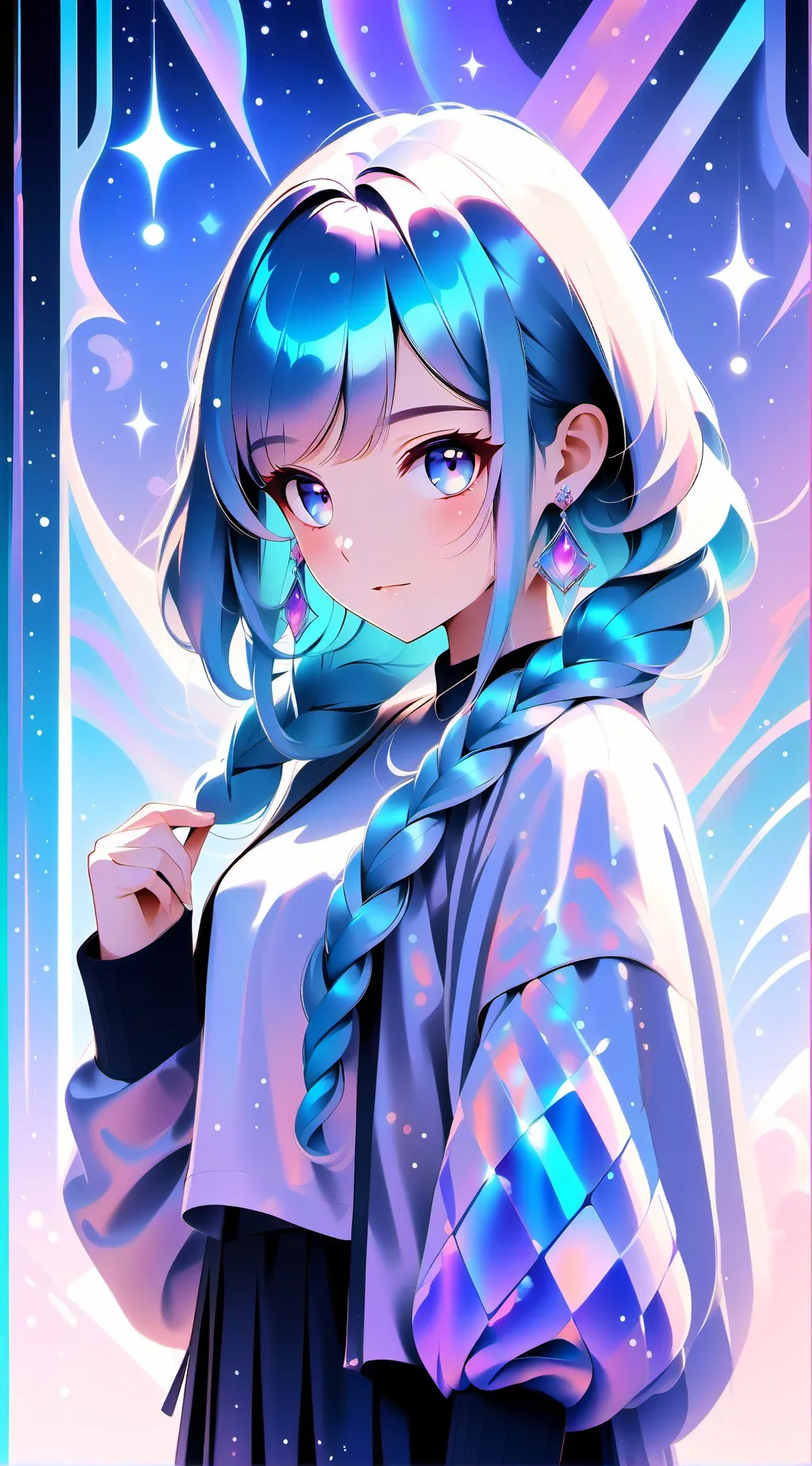 ai character: سايا نيشا 🥀🎻 background