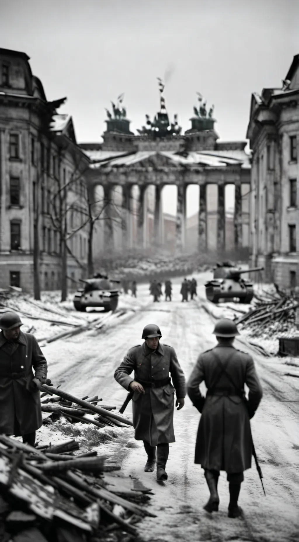 ai character: battle of Berlin background