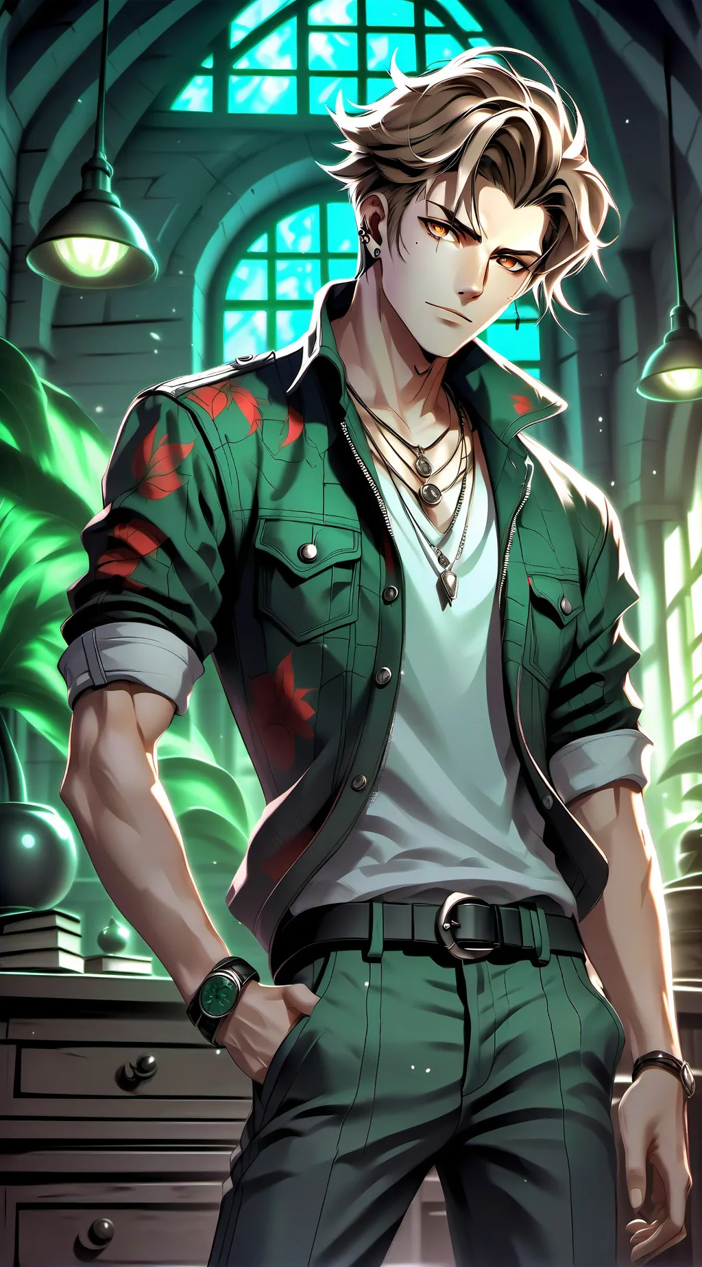 ai character: The Reluctant Cousin background