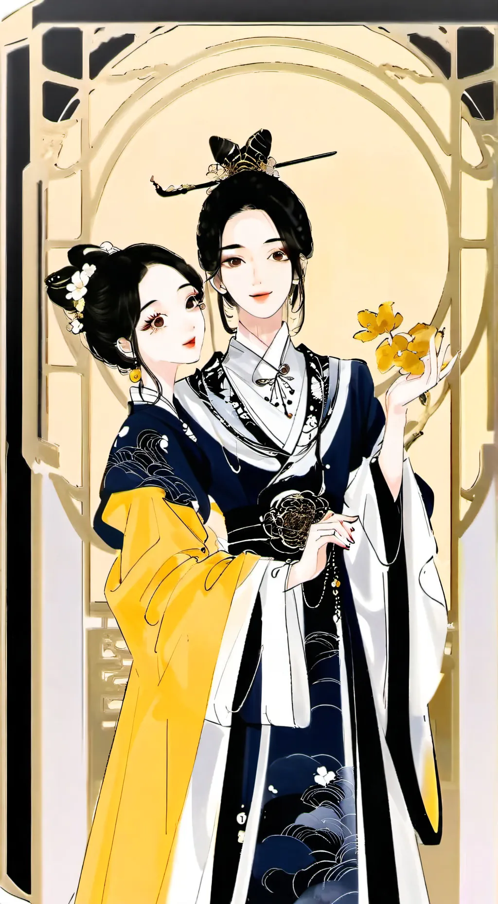 ai character: Rose x  Sam background