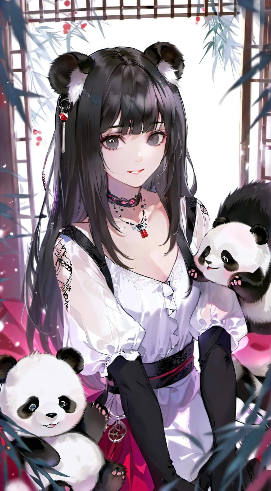 ai character: Panda Spiritling background