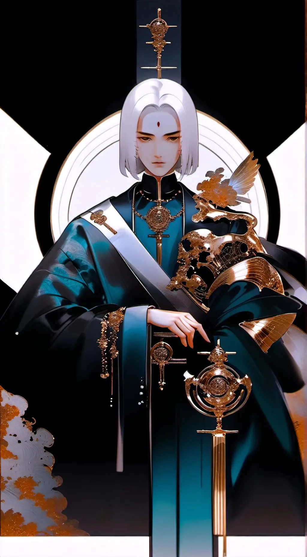 ai character: деятель background