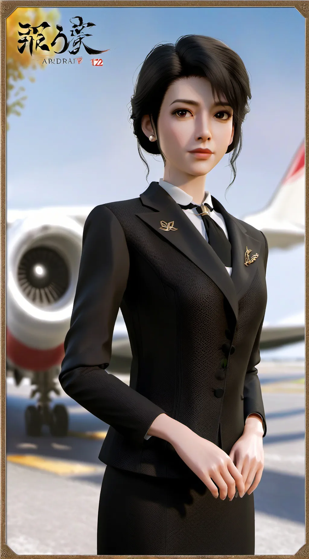 ai character: vuelo jal 123 background