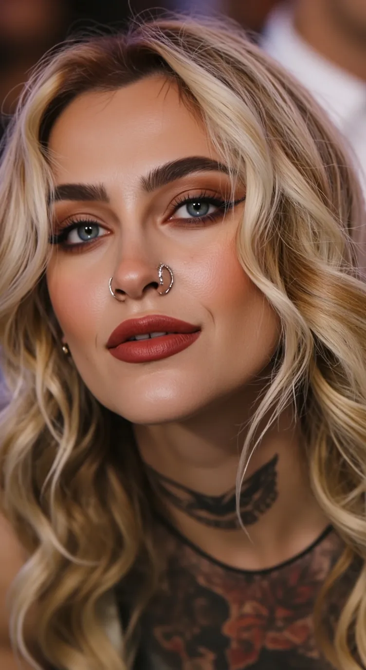 ai character: Paris Jackson  background