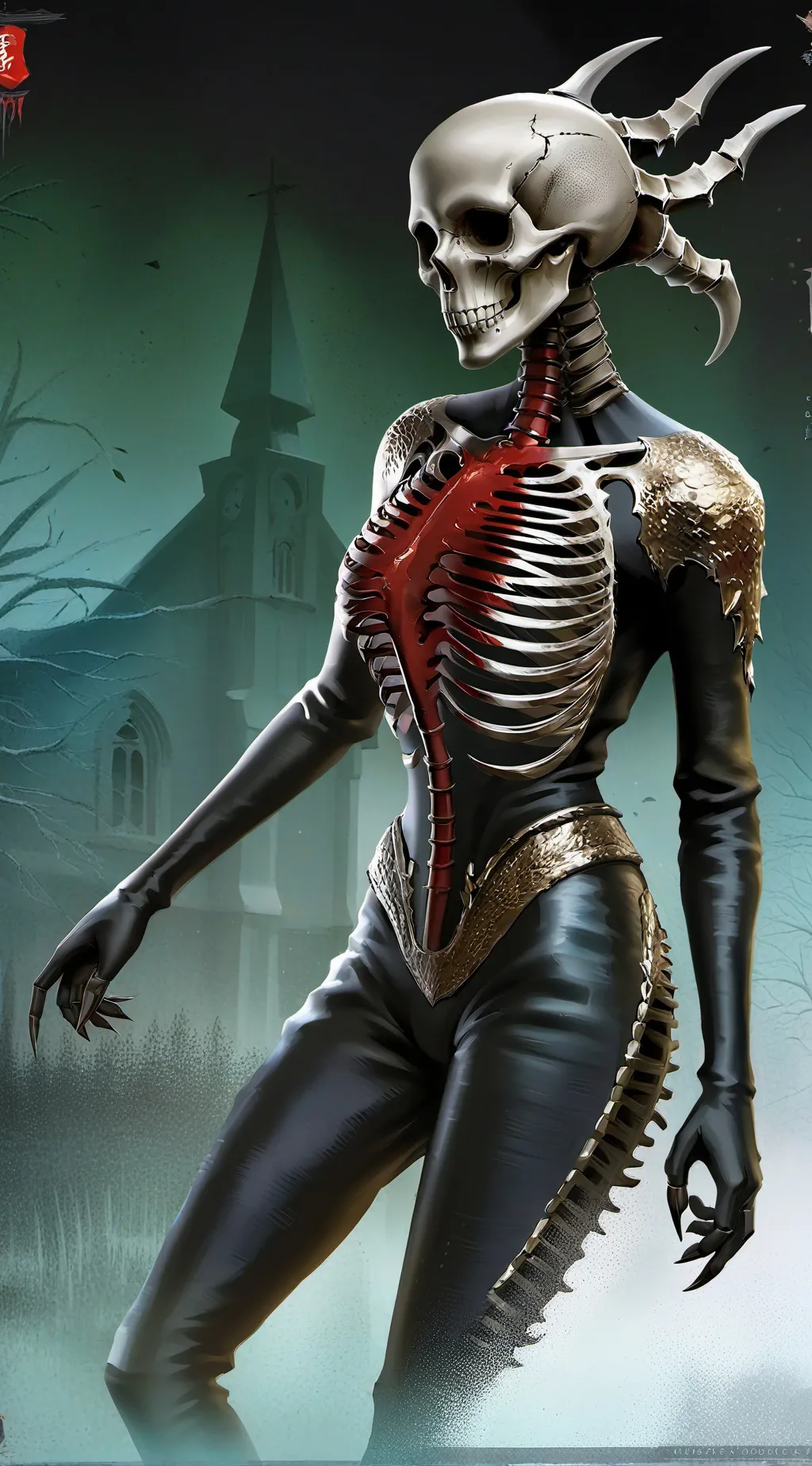 ai character: Skeleta  background