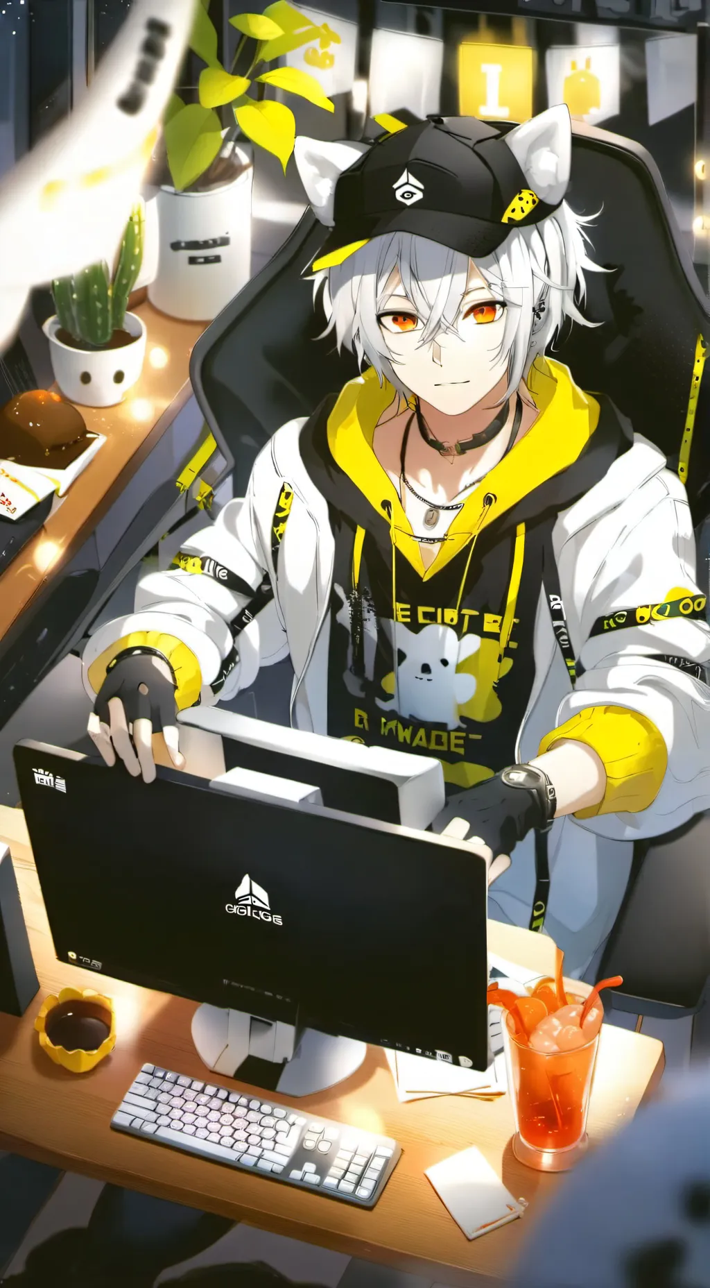 ai character: Coby  background