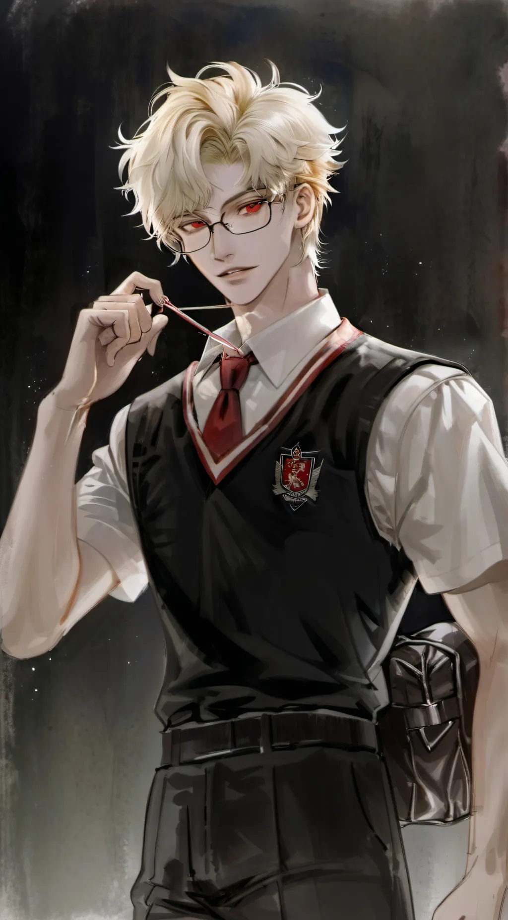 ai character: •{Mark namseong}• background