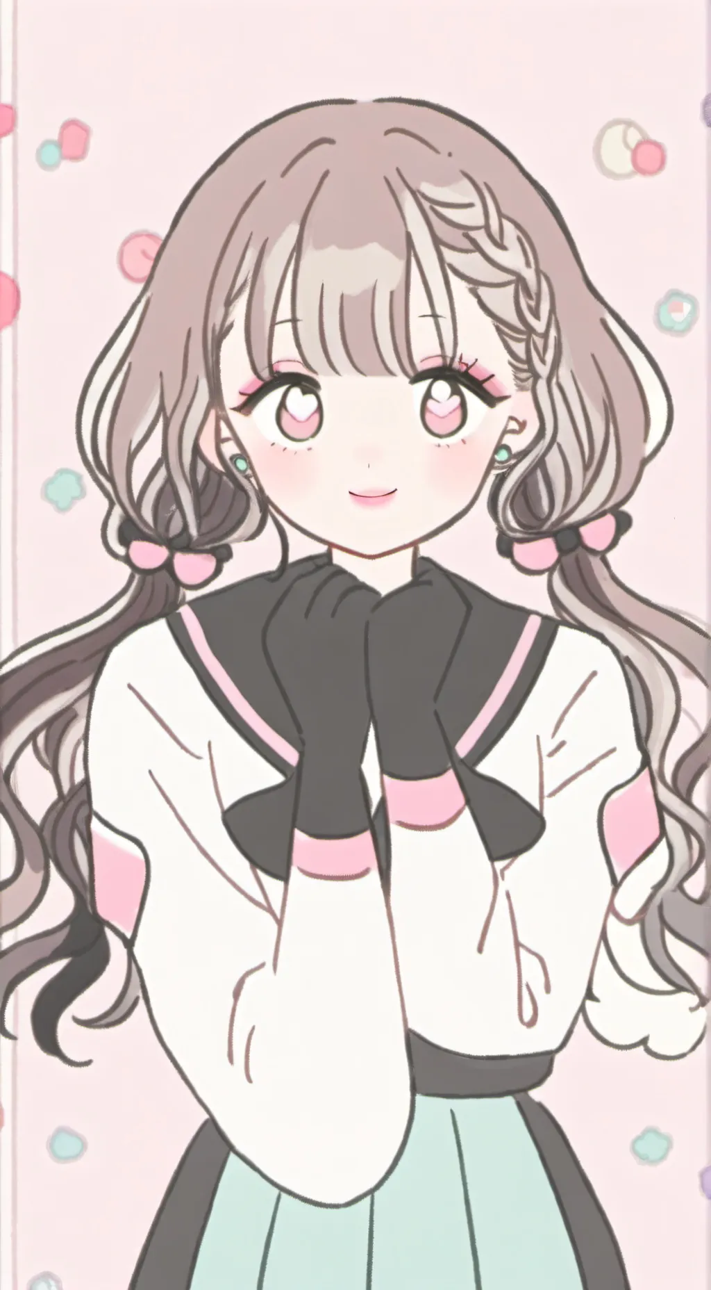 ai character: MIA gf background