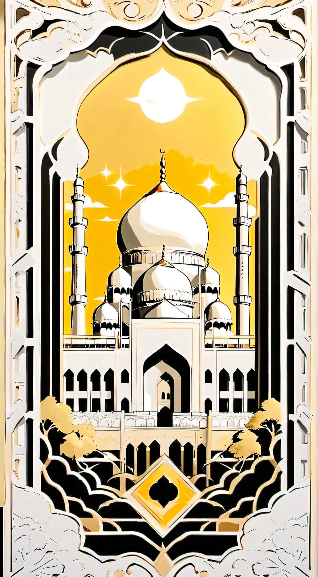 ai character: mha in Arab background