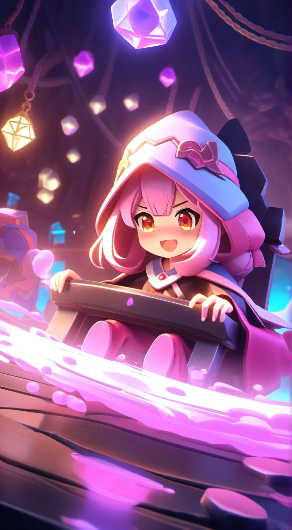 ai character: Crhisty background