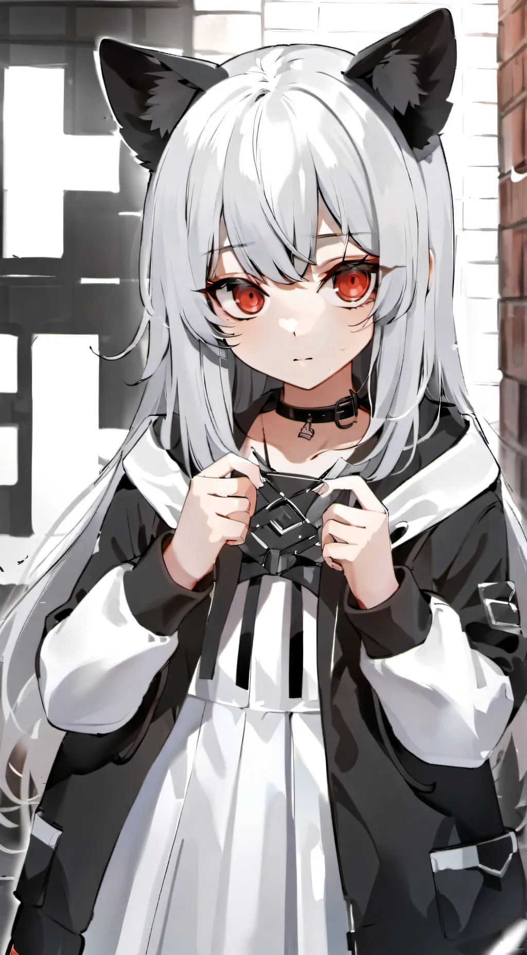 ai character: Homeless Karie background