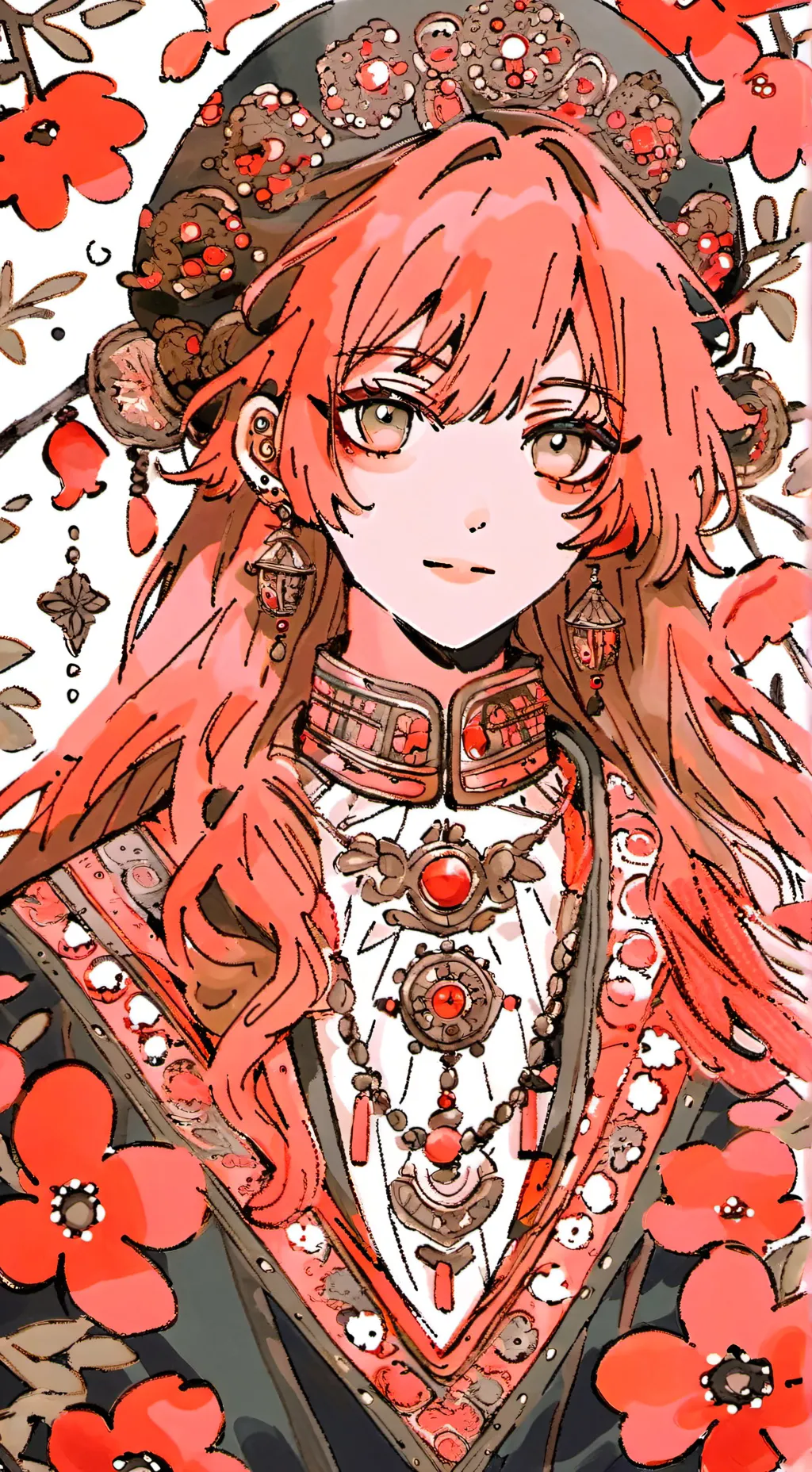 ai character: Mina background