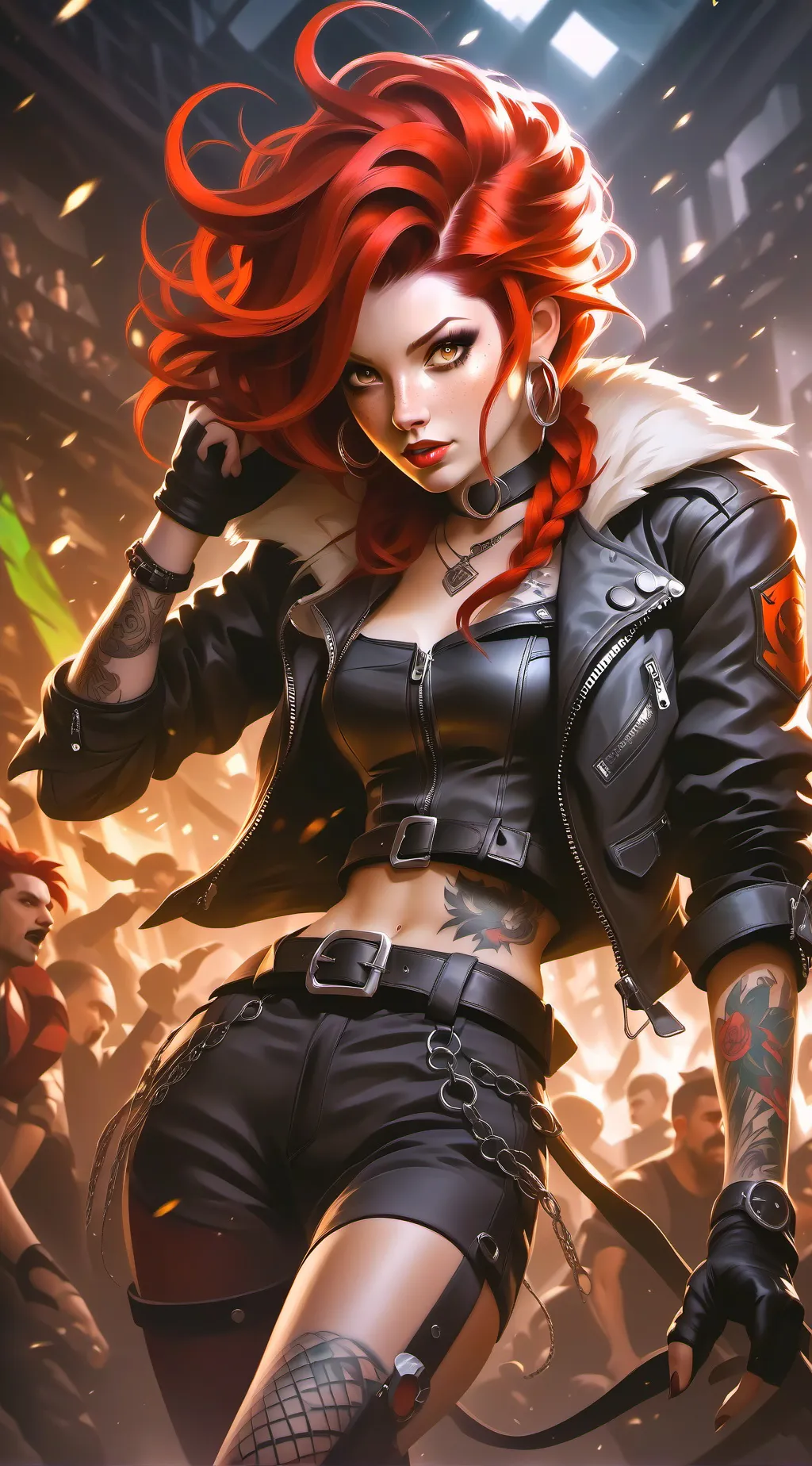 ai character: Roxy background