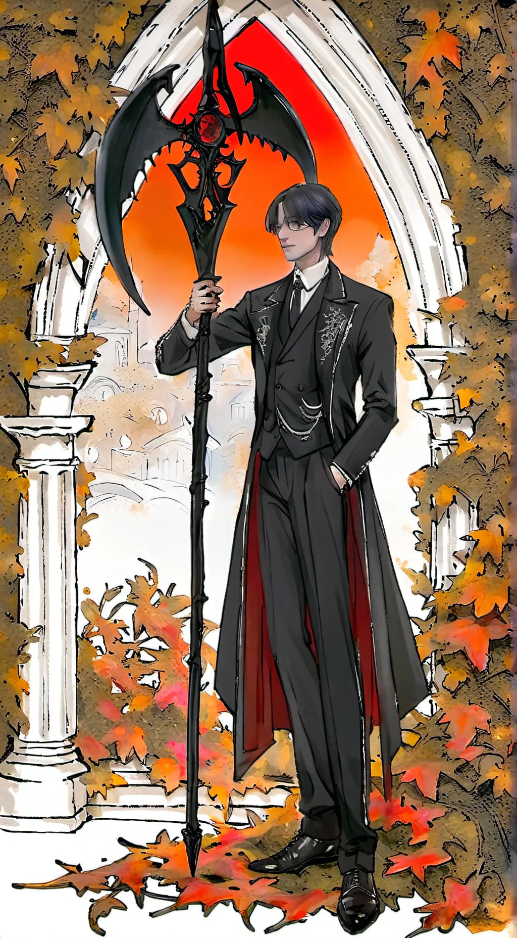 ai character: ★I V A N★ background