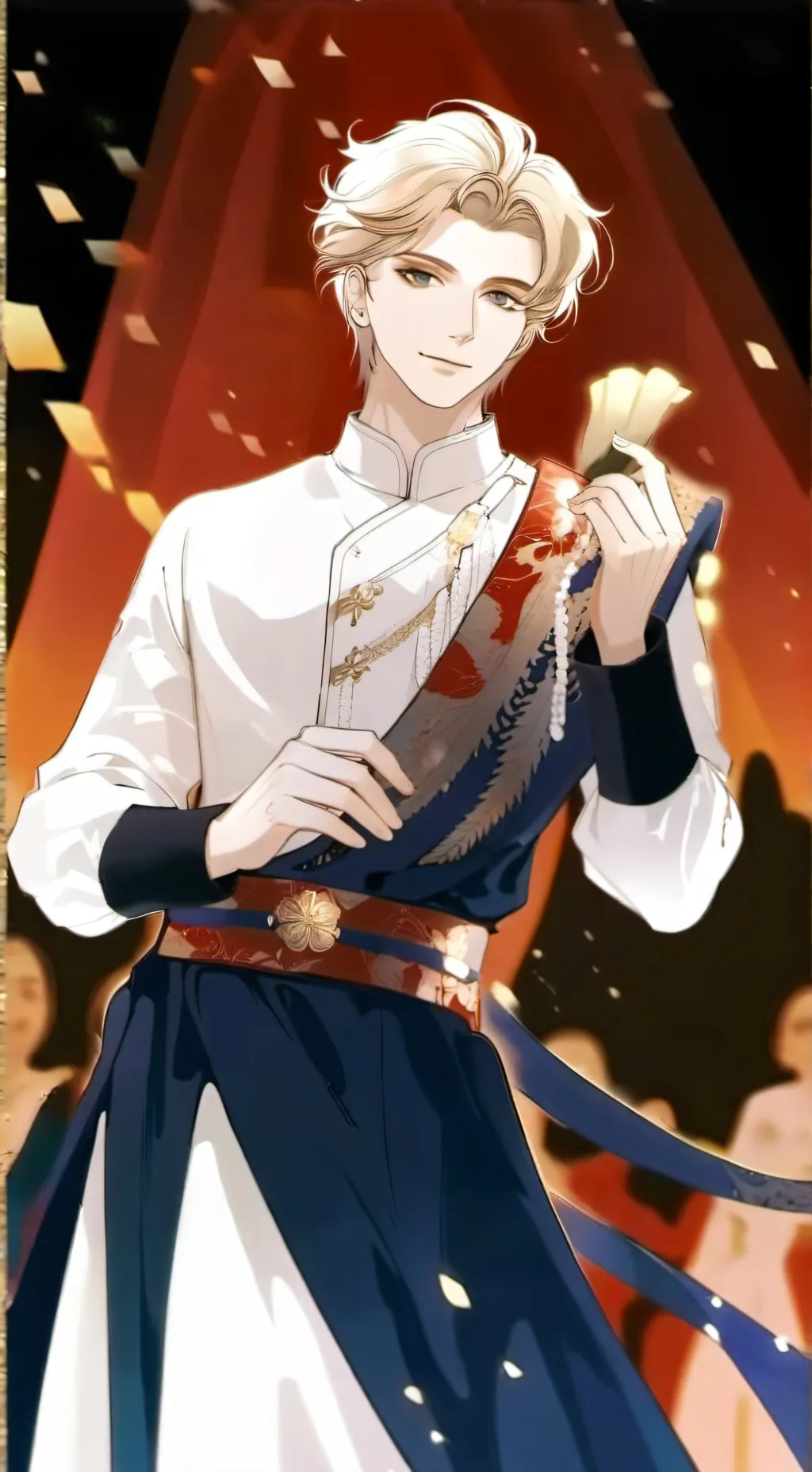 ai character: •☢️Lucifer☢️• background
