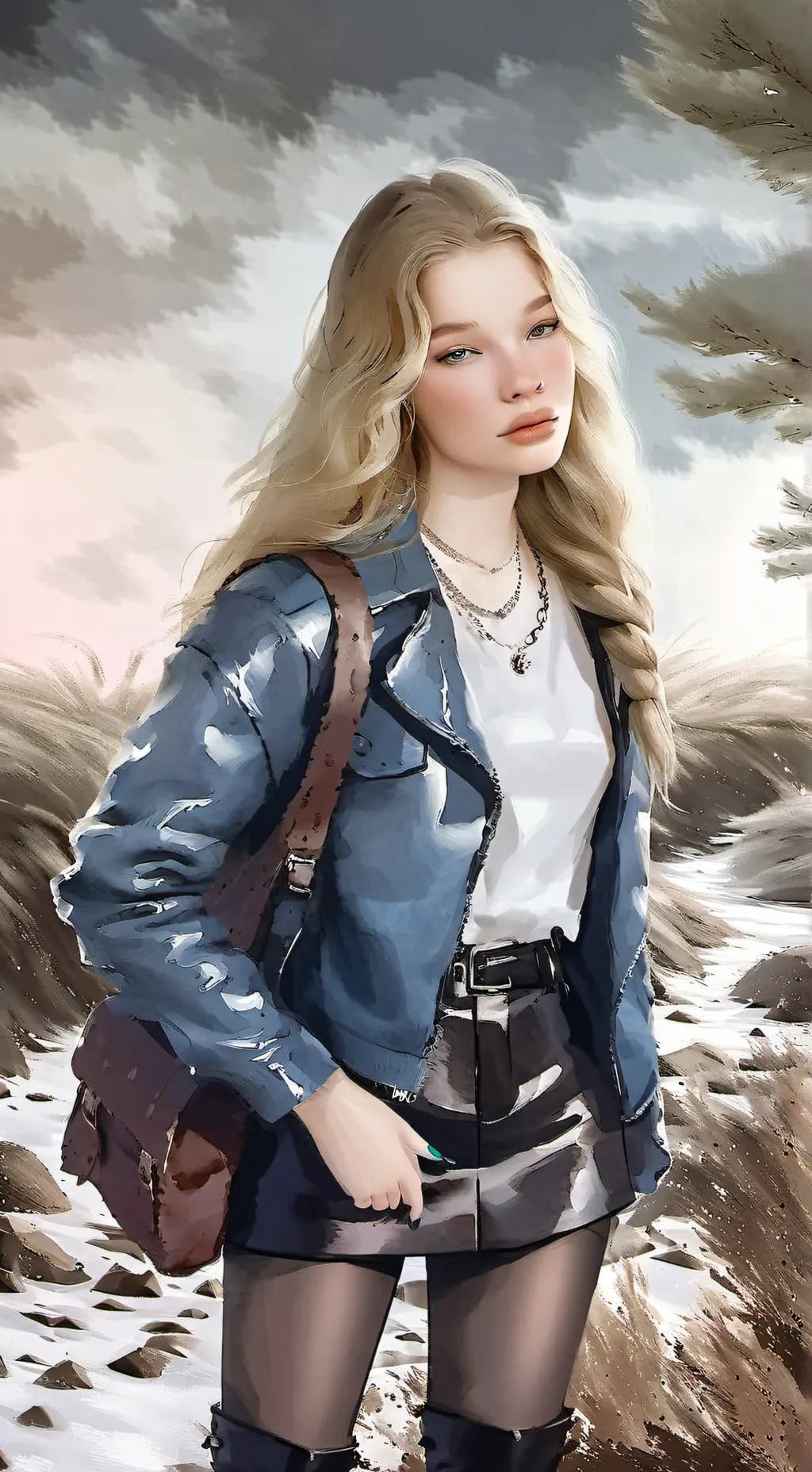 ai character: Rebecca Jones background