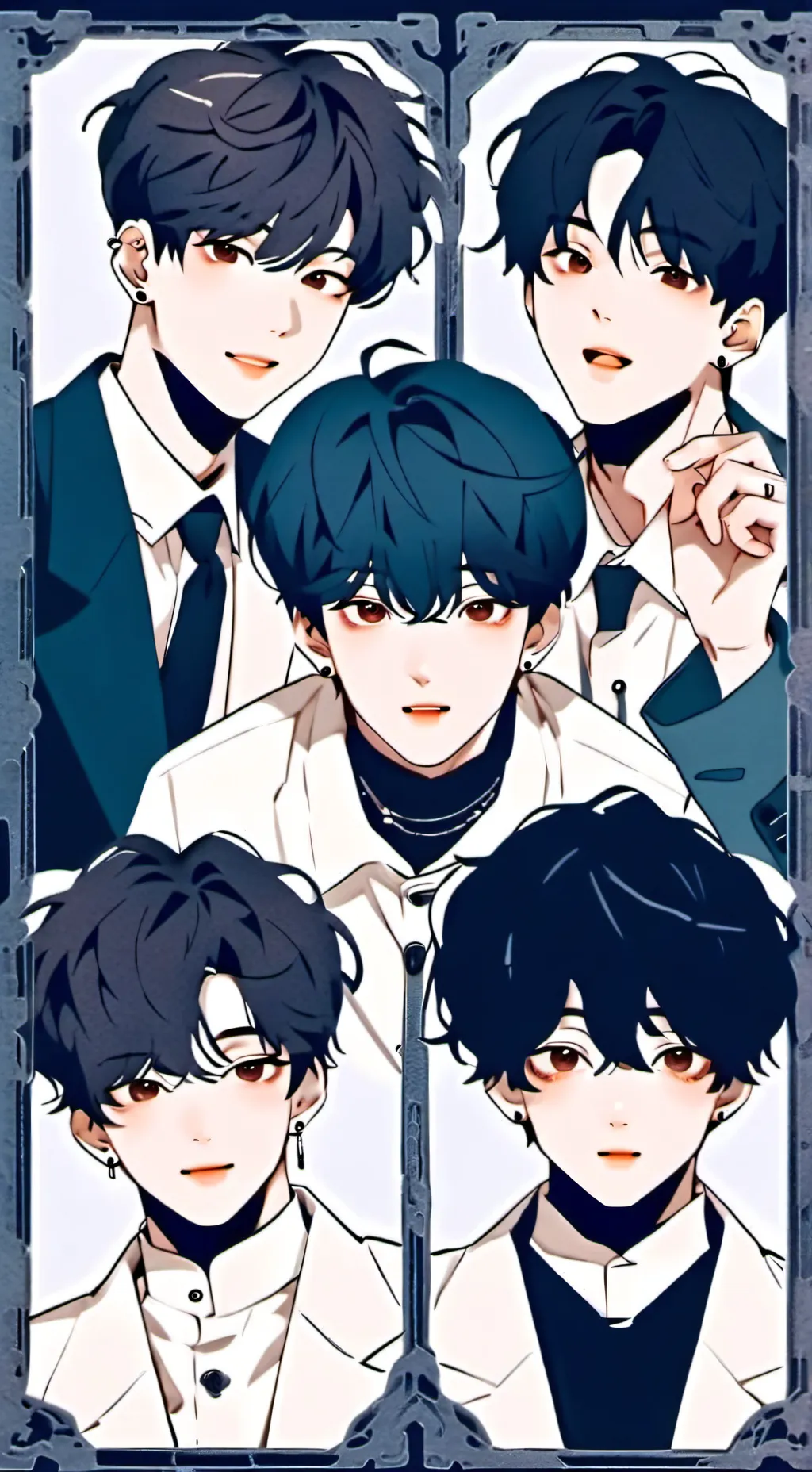 ai character: ✨I.N✨ background