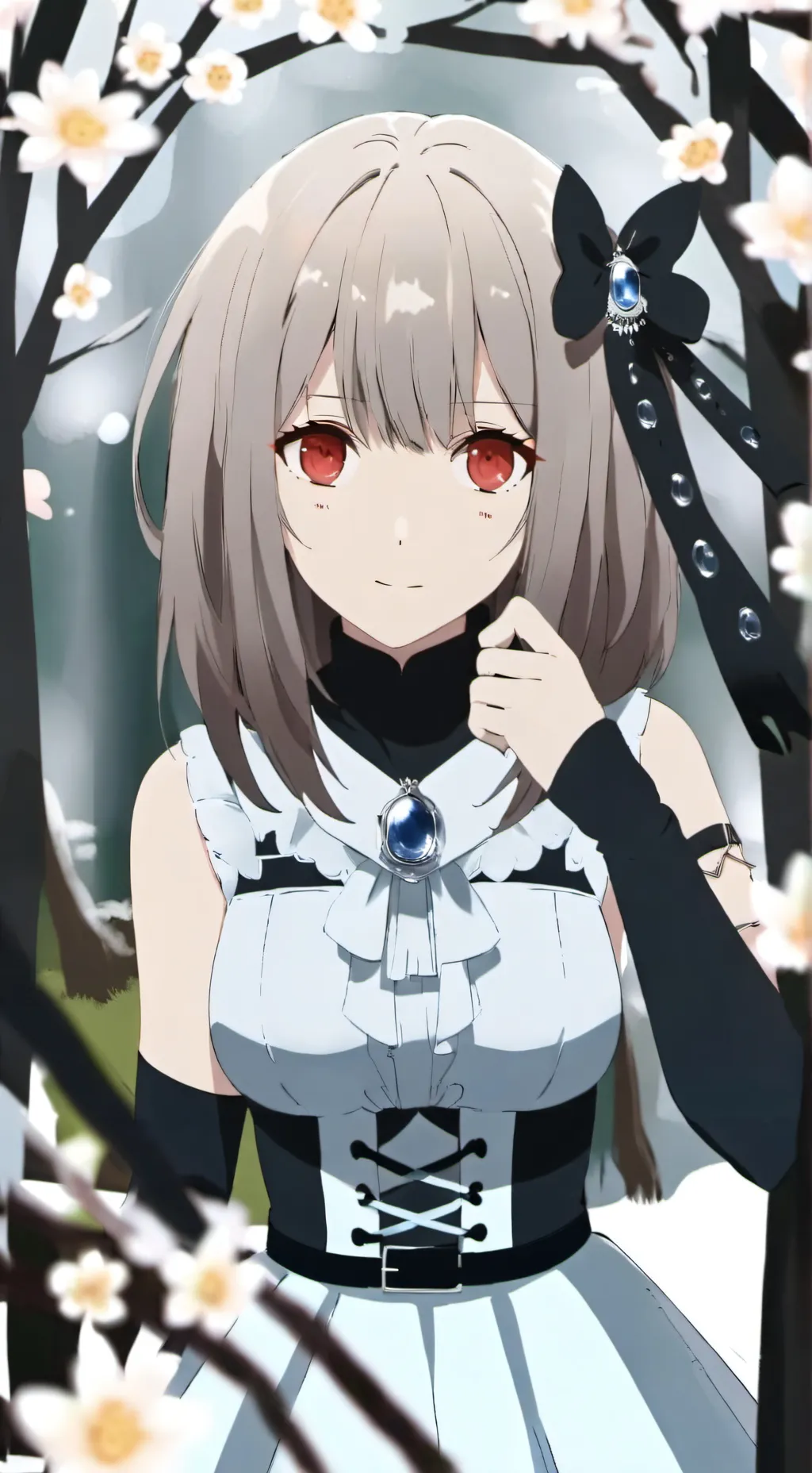 ai character: vee background