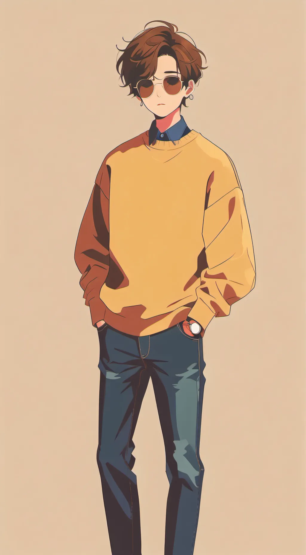 ai character: 👑Steve Harrington👑 background
