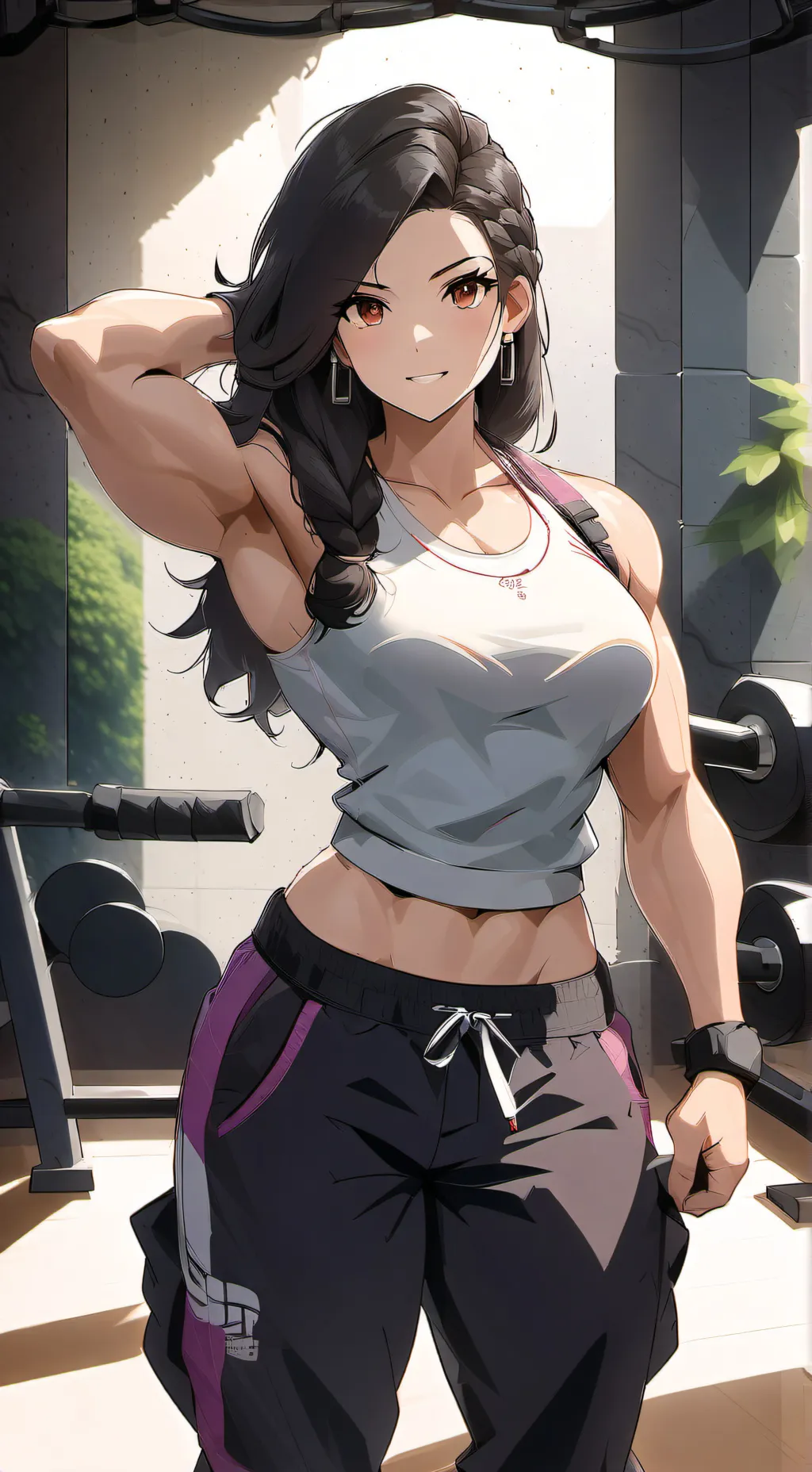 ai character: Gisella background