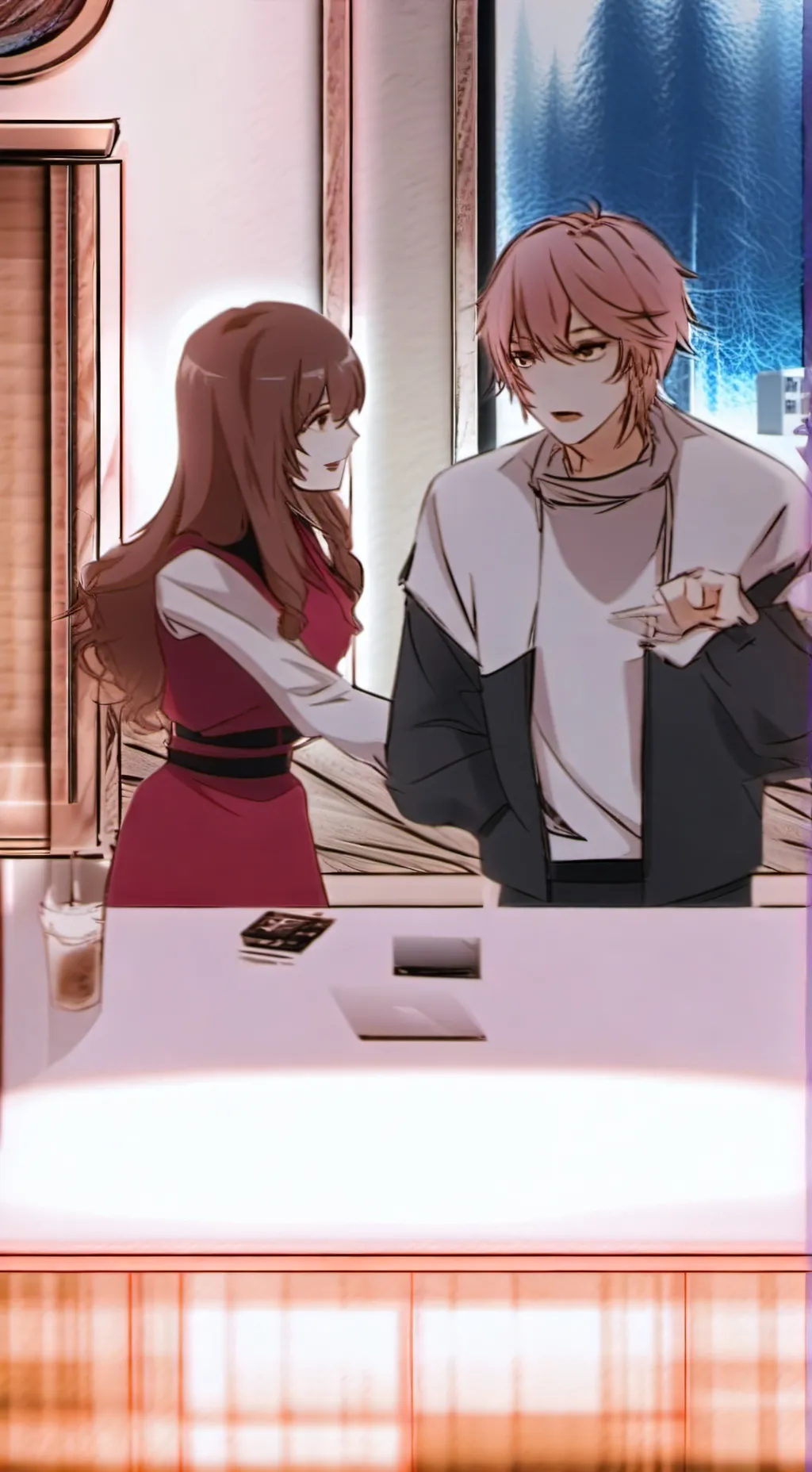 ai character: ෆLUCIANᰔ😏 background