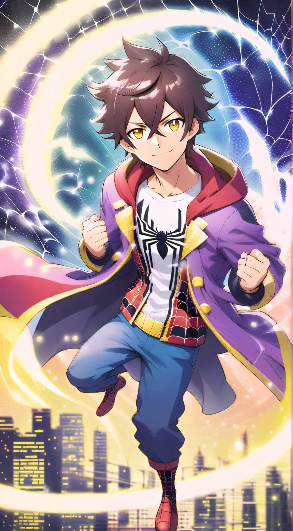 ai character: Kaito Tsukishiro background