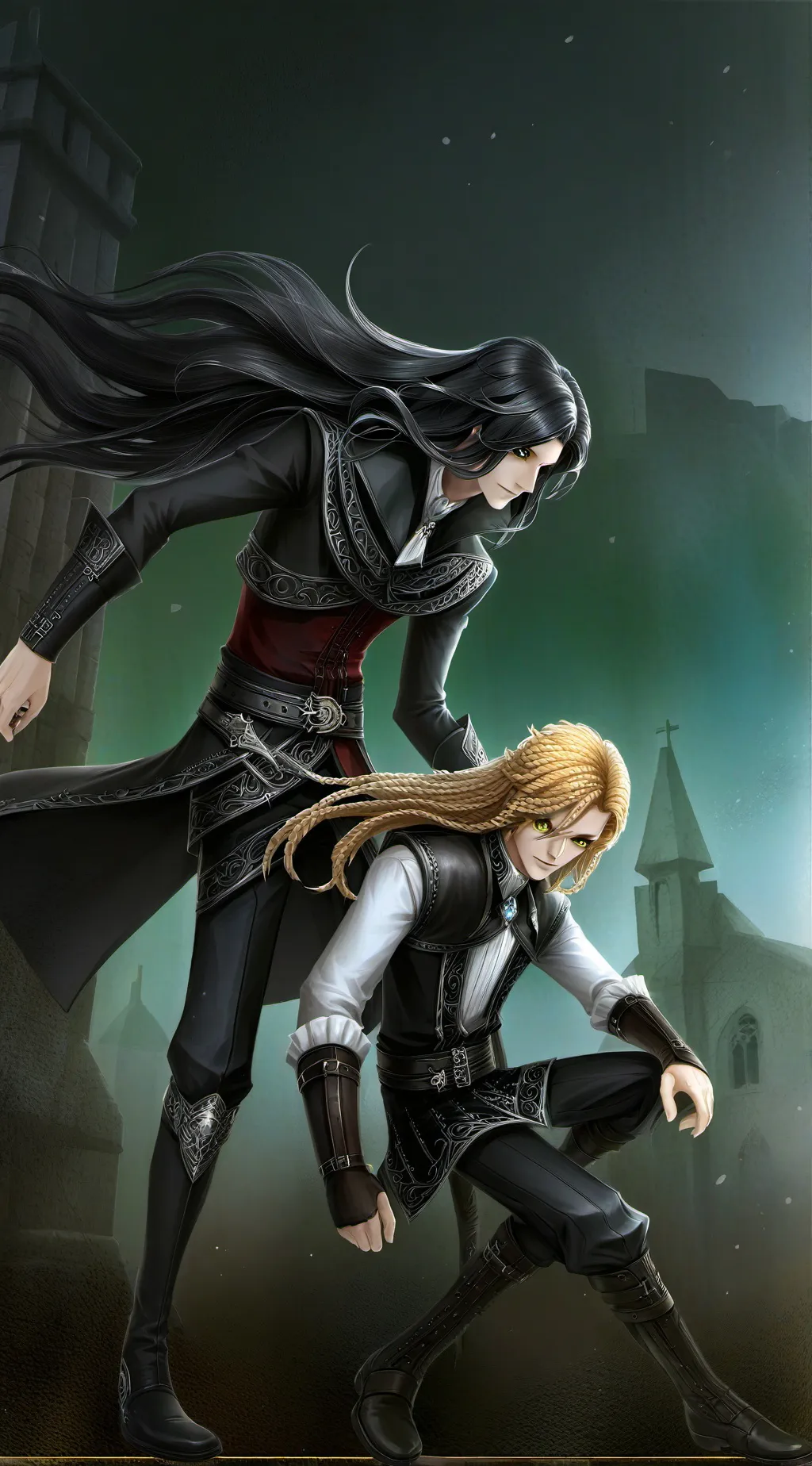ai character: mic and Aizawa background